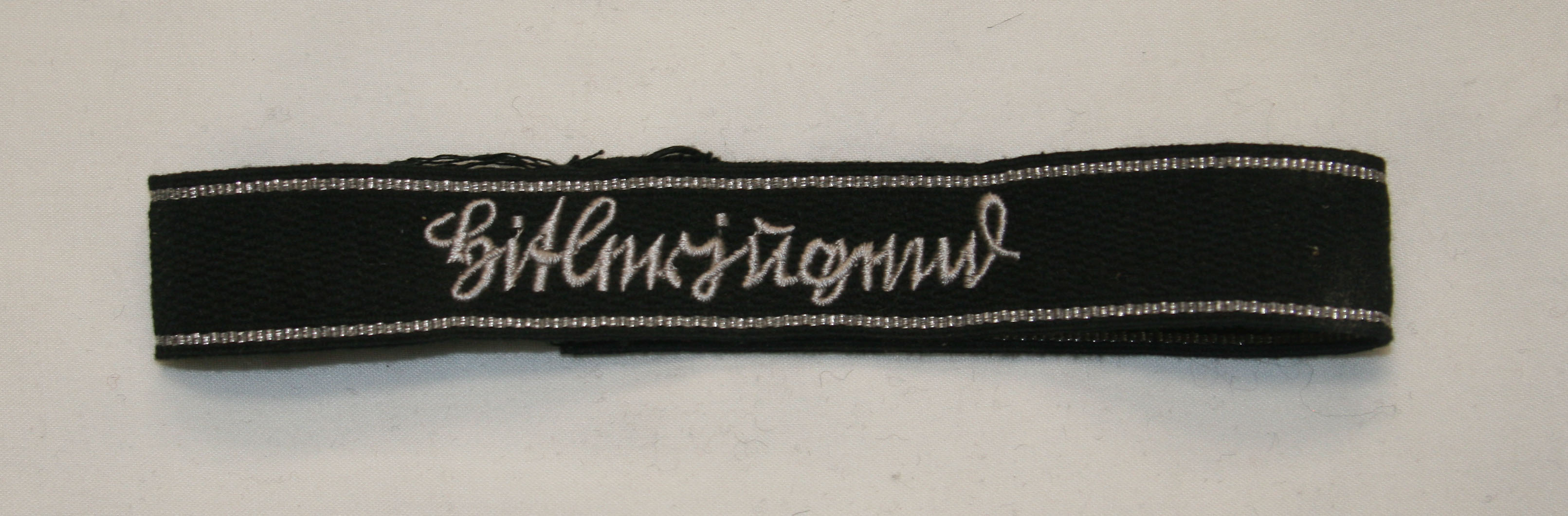 Waffen SS Divisional Cuff Title, HItler Jugend embroidered